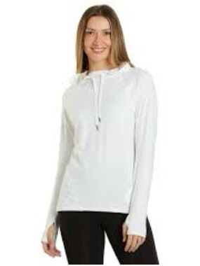 Balance Collection women’s training track pink shirt hoodie